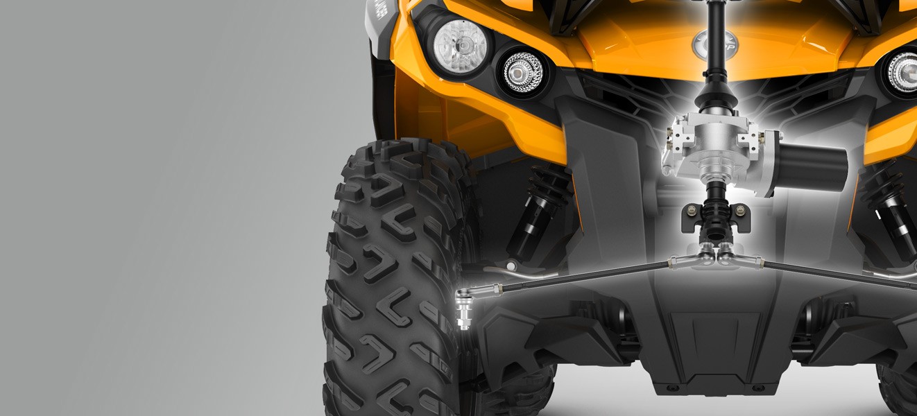 outlander 450-570 dps atv aluminium wheels | can-am